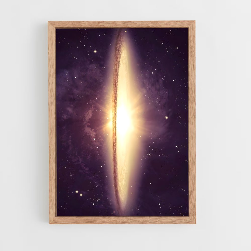 Poster Galaxie elliptique majestueuse (vue 4)
